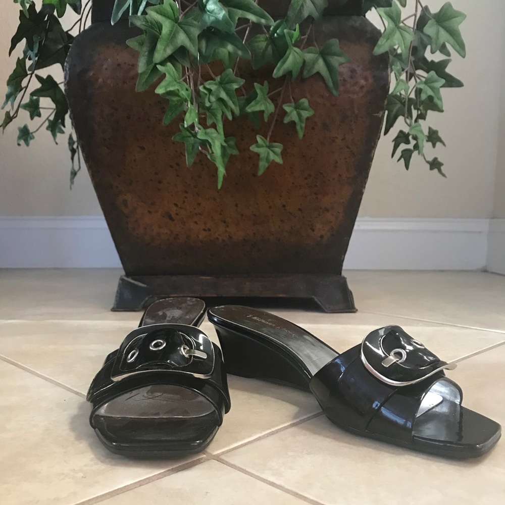 Etienne Aigner Wedge Sandals